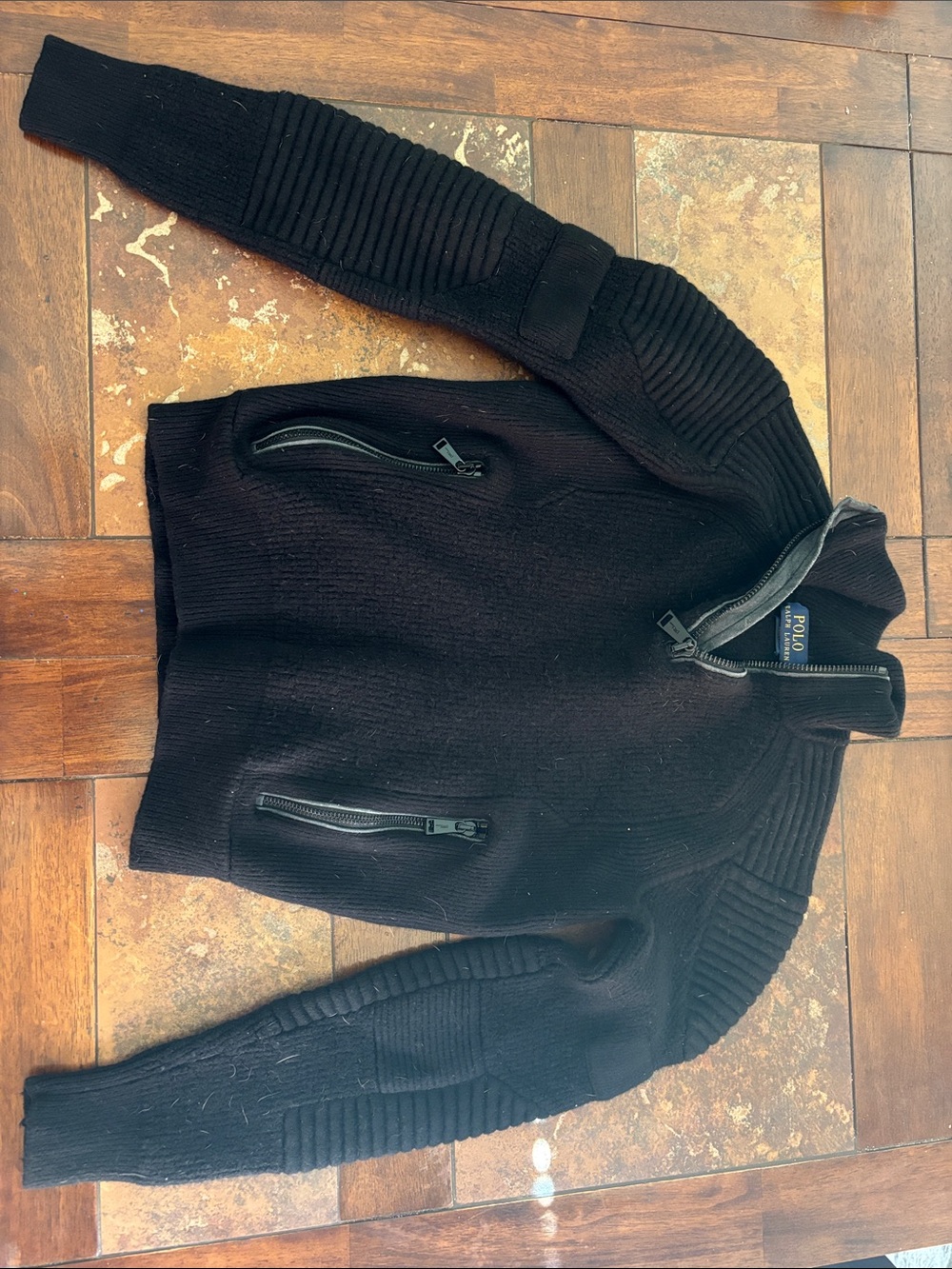 Polo MerinoWool Sweater;small
